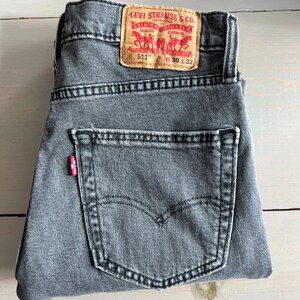 Levi's 511 "two horse patch" jeans